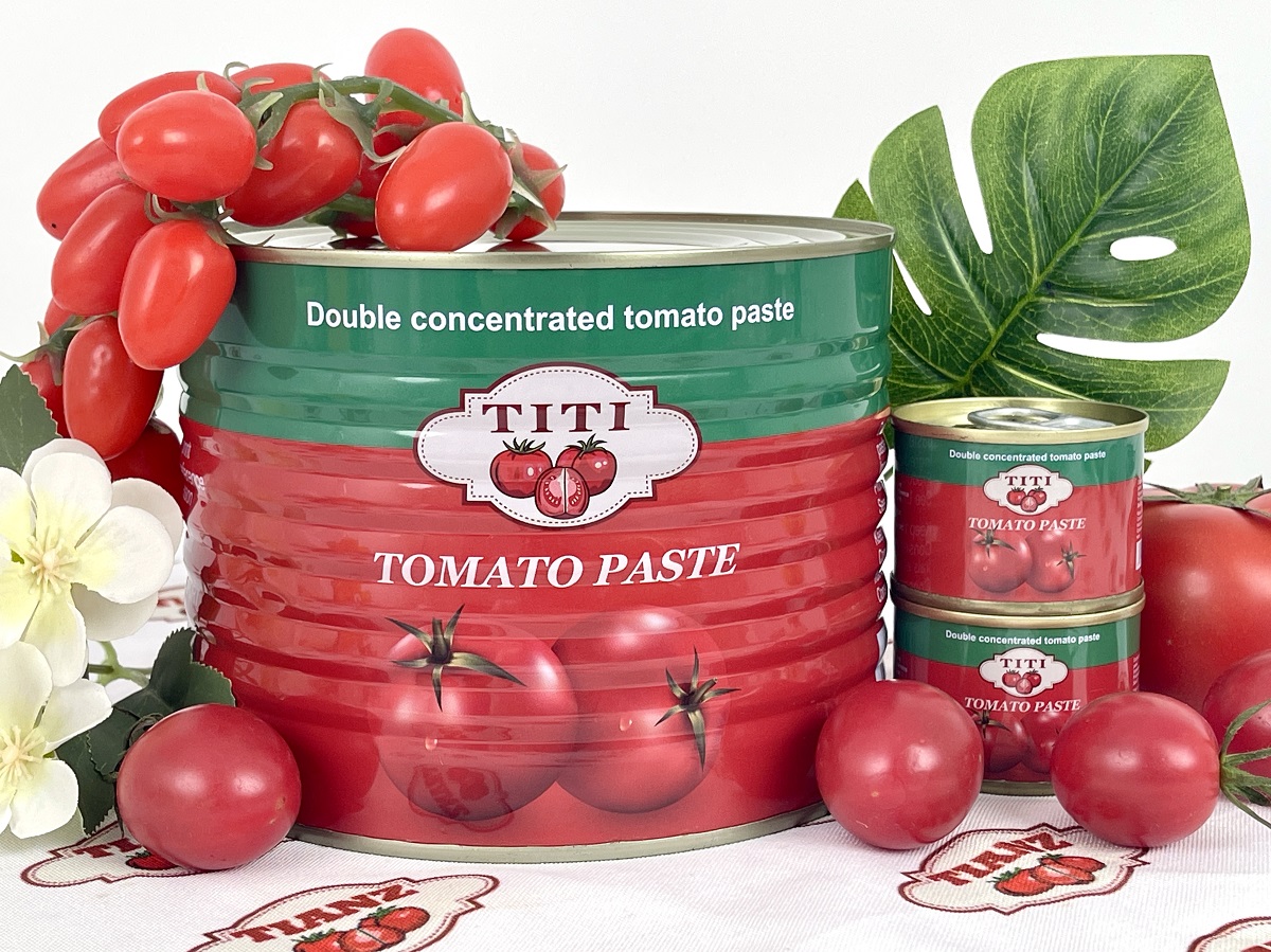Canned Tomato Paste 70g-2200g Customized Flavor Support OEM/ODM